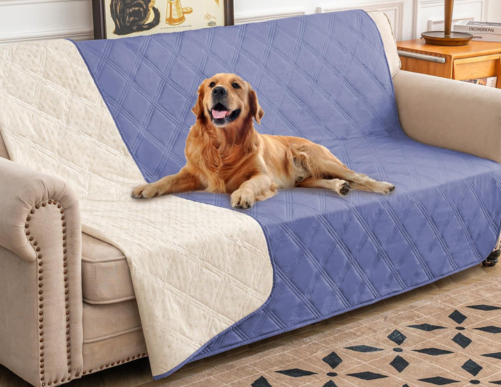 Waterproof Dog Bed Cover Pet Blanket with Anti-Slip Back for Furniture Bed Couch Sofa