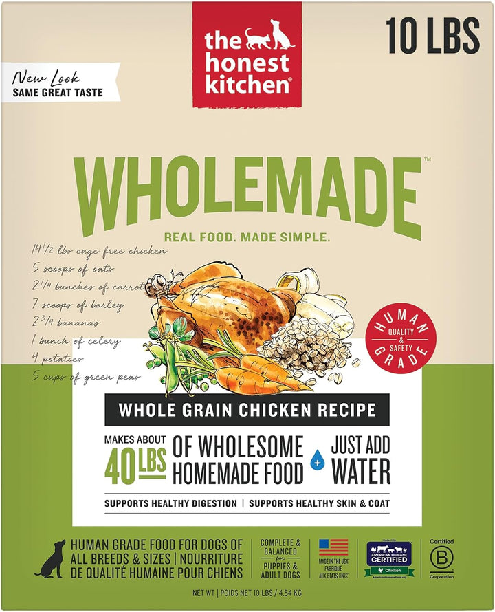 Wholemade™ Whole Grain Chicken Dog Food, 10 Lb Box