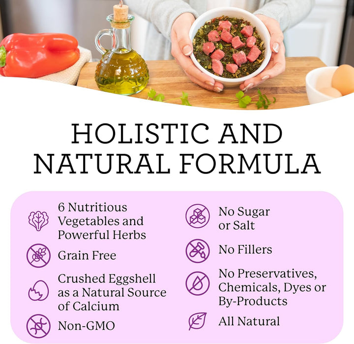 Paradigm Green Superfood Dog Food, Human Grade Dehydrated Grain Free Base Mix for Dogs, Diabetic Low Carb Ketogenic Diet (6 Pounds)