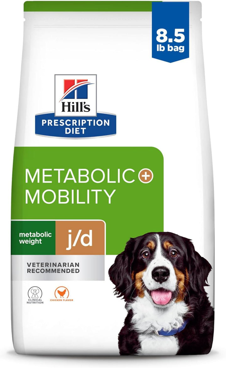Metabolic + Mobility, Weight + J/D Joint Care Chicken Flavor Dry Dog Food, Veterinary Diet, 24 Lb. Bag