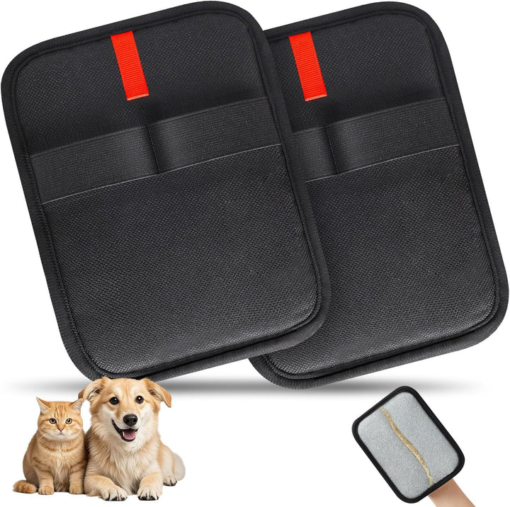 1 Pcs Static Pet Hair Removal Glove, Reusable Electrostatic Pet Cat Dog Hair Remover Grooming Gloves Brush Tool for Couch, Furniture, Carpet, Car Seat