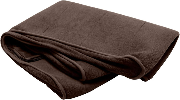 Dog Bed Liner Water-Resistant Contour Luxe Lounger Foam Mattress Protector Cover - White, Large