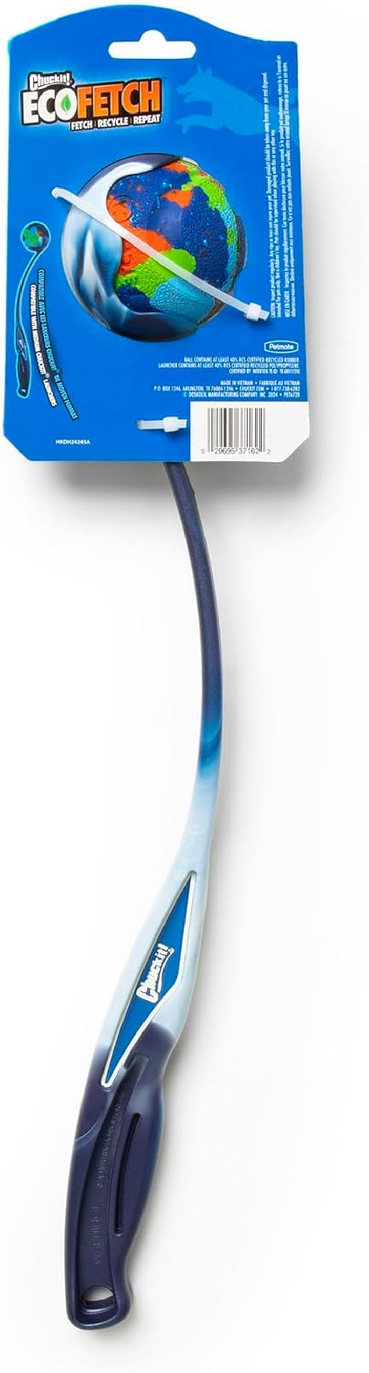 Ecofetch Dog Ball Launcher - Medium (2.5") Dog Fetch Portable Sports Ball Thrower for Dogs 20-60 Pounds