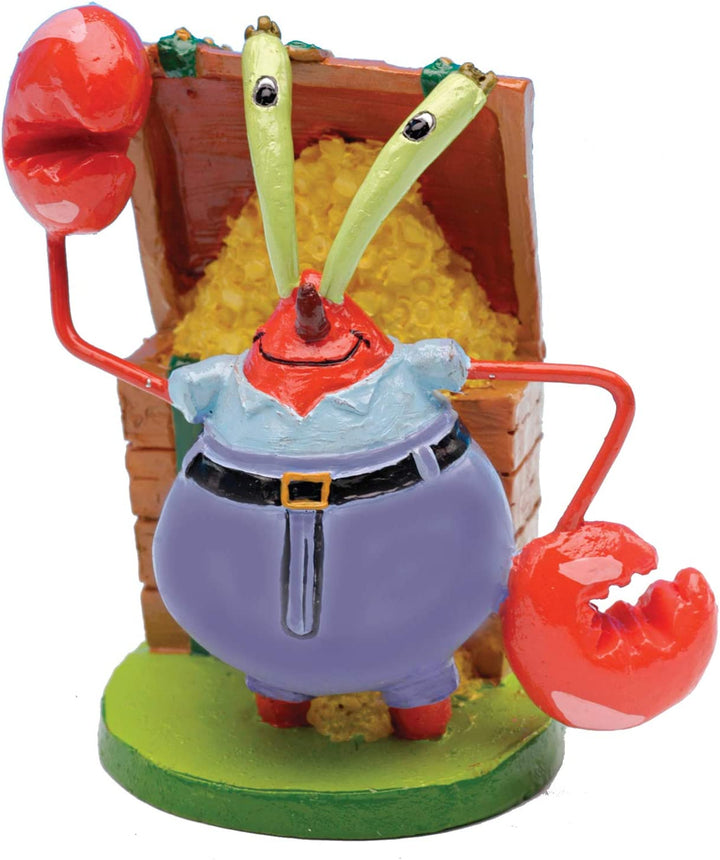 (SBR10EO Spongebob Squarepants Officially Licensed Aquarium Ornament – Spongebob’S Pineapple House – Medium