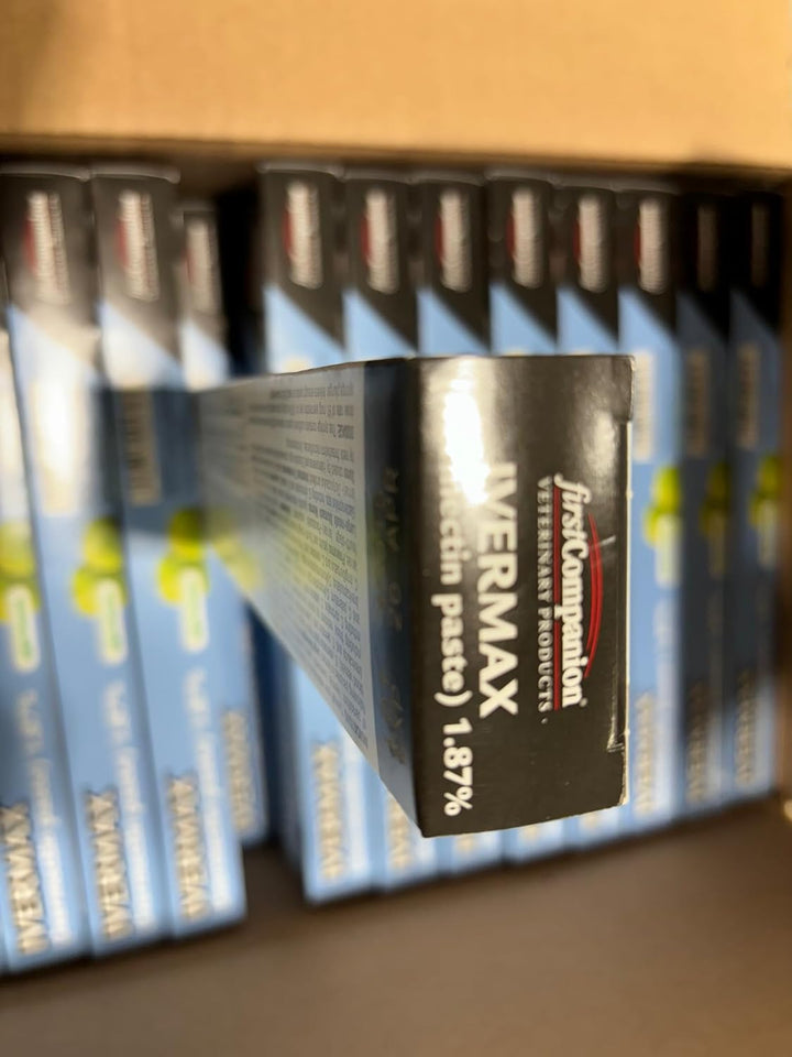 Ivermax (Ivermectin) Equine Paste 6.08 Gram 1 Pack, Blue