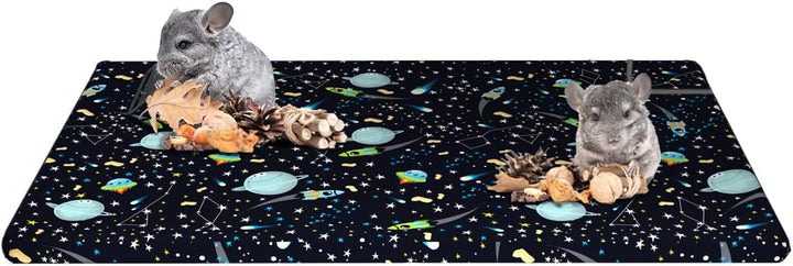 Ferret Cage Liners for Ferret Nation & Critter Nation Cages, Waterproof Chinchilla Cage Accessories, Washable Bedding, for Ferrets, Chinchillas, Rats