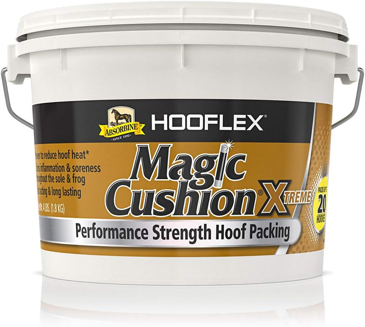 Hooflex Magic Cushion Xtreme, Veterinary Formulated Fast-Acting Relief, Reduce Hoof Heat for up to 24 Hours, 2 Lb Tub