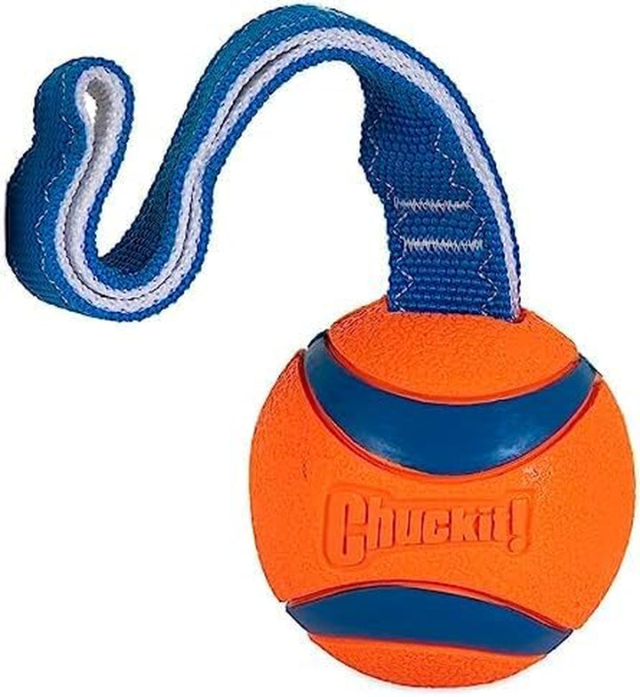 Ultra Tug Dog Toy, Medium Fetch and Dog Ball Tug Toy for Dogs 20-60 Pounds
