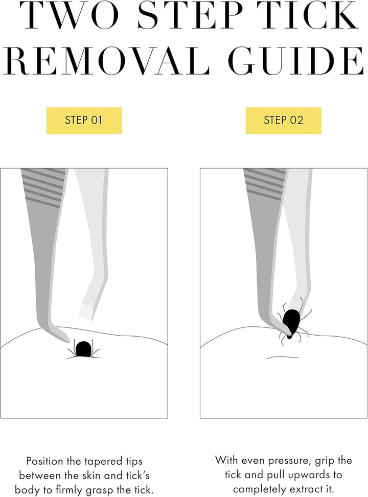 Pet Tick Removal Tweezer, Tick Removal Tool for Dogs and Cats