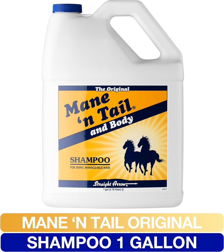 Original Shampoo for Horses & Humans, for a down to the Skin Clean (1 Gallon)