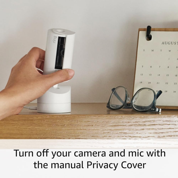 Pan-Tilt Indoor Cam | See All around Your Home or Business with 360° Pan Coverage, HD Video, plus Two-Way Talk (2024 Release) | Black
