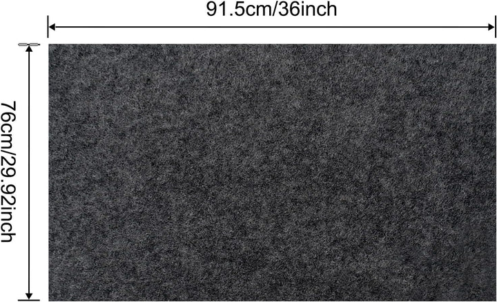 Bird Cage Floor Mat, 30X36 Inch Waterproof under Pet Cage Liner Mat for Kennel Training, Reptile Aquariums, Non-Slip Felt Mat to Protect Floors