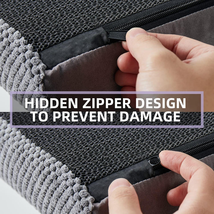 Dog Stairs for Small Dogs, 3-Step Dog Stairs for High Beds and Couch, Pet Steps for Small Dogs and Cats，Non-Slip Stable Indoor Dog Steps