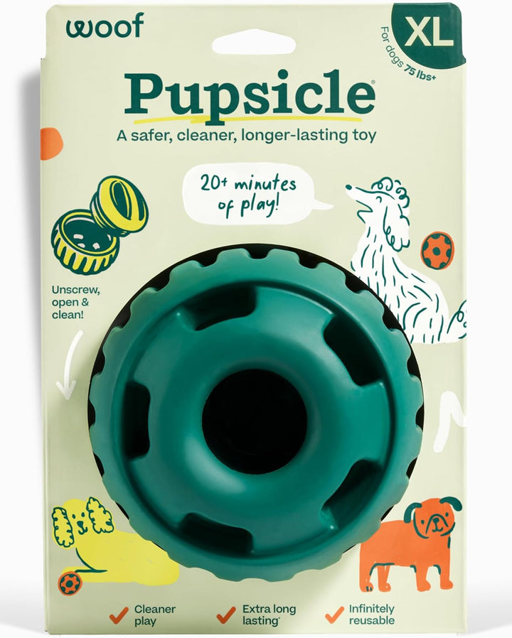 Pupsicle - Long-Lasting Interactive Dog Toy to Keep Your Pup Busy and Distracted - Safe for Dogs - Low-Mess Design - Dog Toys for Medium and Large Dogs 25-75 Lbs