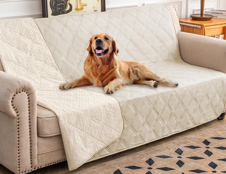 Waterproof Dog Bed Cover Pet Blanket with Anti-Slip Back for Furniture Bed Couch Sofa