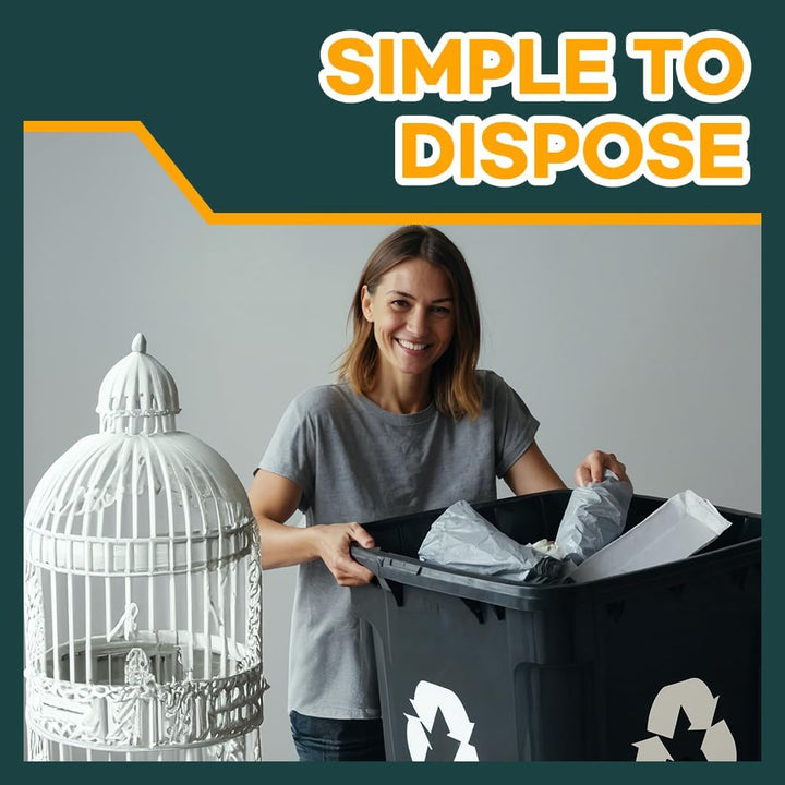 Bird Cage Liner - 120 Acid-Free Newsprint Sheets, 31" X 21.5", 5.5 Lb - Perfect for Packing, Pet Cages, Non-Toxic & Safe for Birds, Ideal for Crafts, Shipping, Moving