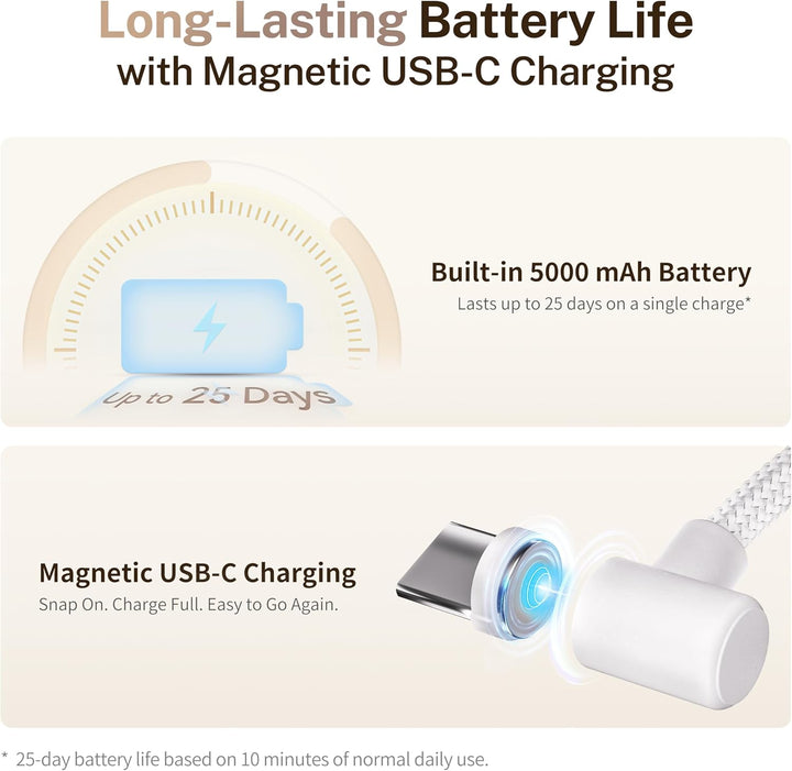 2K Camera Robot ROLA Mini: Movable Pet Camera Battery-Powered with Phone App, Indoor Cam W/One-Touch Call, 2-Way Talk, Night Vision, Motion Detection, Video Recording