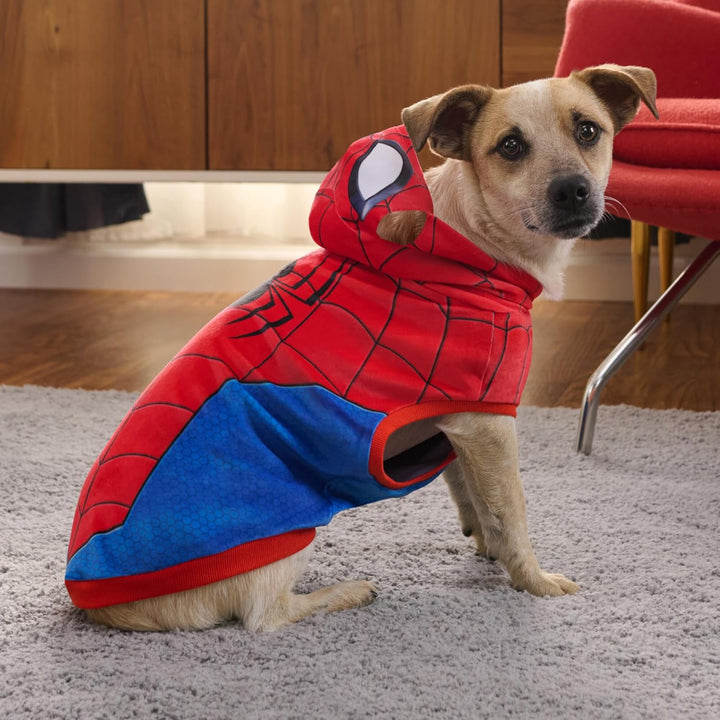 Marvel Spider-Man Costume Pet Hoodie | Pet Costumes M