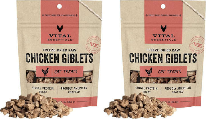 Salmon Bites Cat Treats, 1.1 Oz | Freeze-Dried Raw | Single Protein | Grain Free, Gluten Free, Filler Free