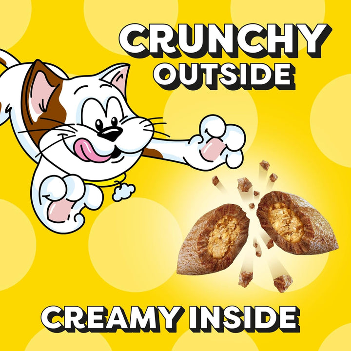 Classic Crunchy and Soft Cat Treats, Savory Salmon Flavor, 30 Oz. Tub