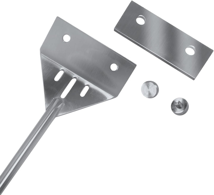 Algae Scraper for Glass Aquariums, 25.6" Fish Tank Cleaner, Stainless Steel Algae Scraper for Fish Tank with 10 Blades, Aquarium Glass Cleaning Tools, Cleaning Accessories