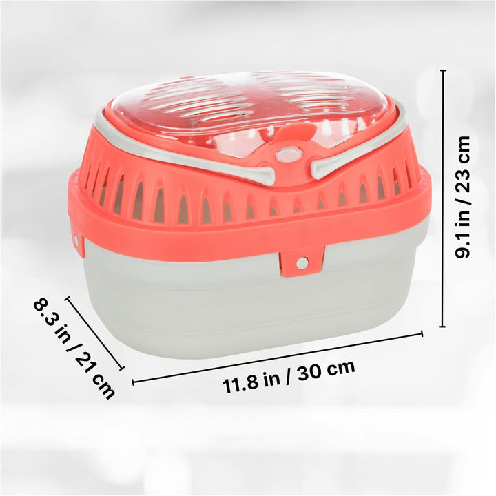 Pico Transport Crate, Small Pet Carrier, Portable Travel Carrier, for Small Pets, Hamsters, Guinea Pig, Lizards