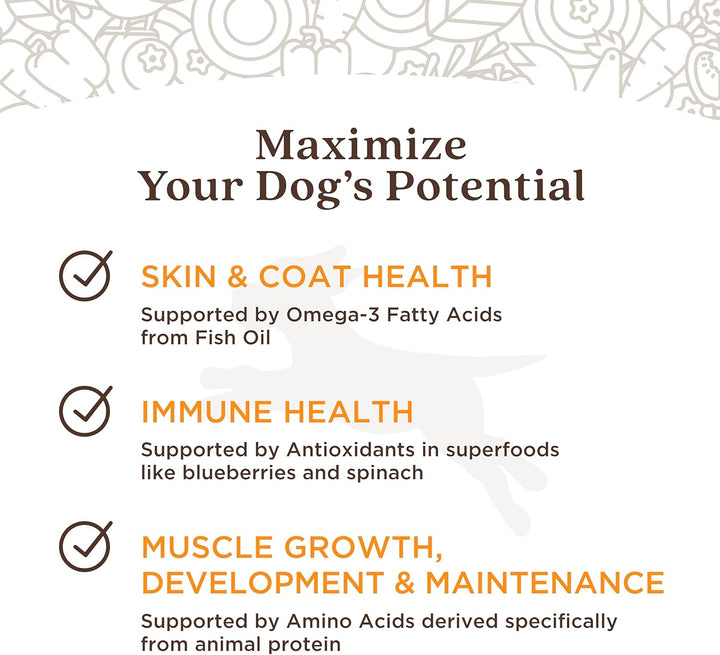 ® NAE Freshly Crafted Free Range Chicken Dog Food 64 OZ (Pack of 3)