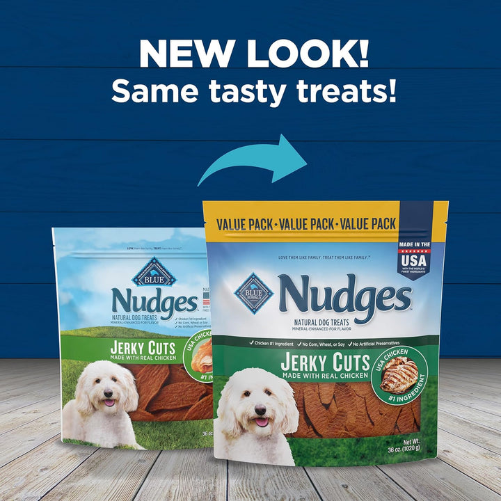 Nudges Jerky Cuts Natural Dog Treats Chicken