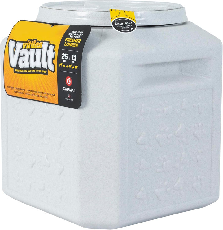 Vittles Vault Pet Food Storage Containers - Sealed Dog and Cat Food Storage Container, Fits up to 35Lbs, Made in the USA - [12"L X 16.75"H]
