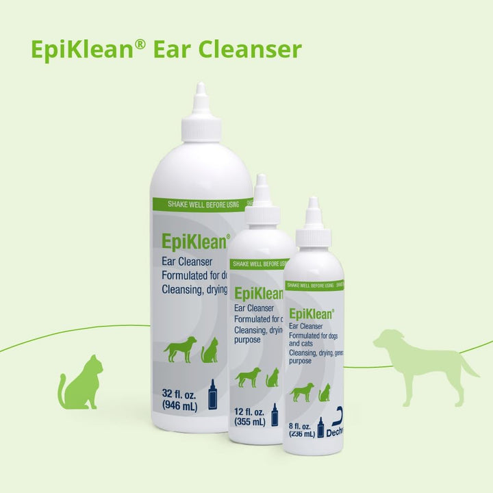 Epiklean Ear Cleanser for Dogs and Cats, 8 Fl Oz