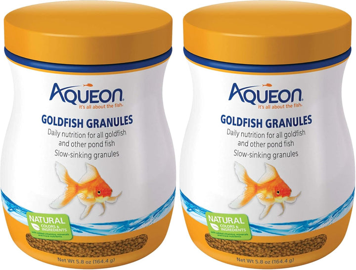 Goldfish Fish Food Slow Sinking Granules, 5.8 Ounce, 100106053
