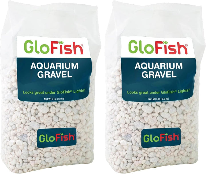 Aquarium Gravel 5 Pounds, White, Complements  Tanks (29022)