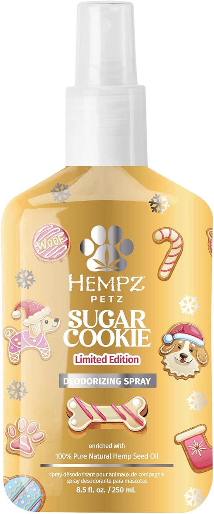 Petz, New Deodorizing Dog Spray, Frosted Vanilla Sugar Cookie, Pet Cologne, Limited Edition, 8.5 Fl.Oz.