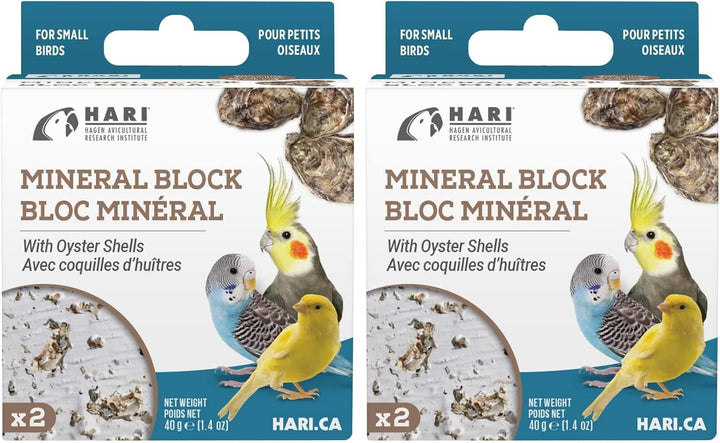 Mineral Block for Birds with Dried Vegetables, Calcium Supplement Bird Treat