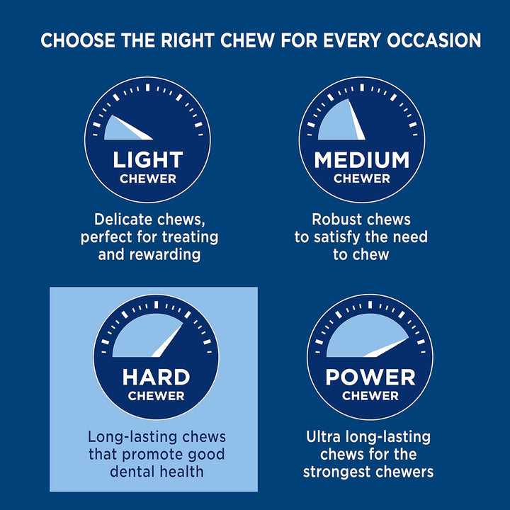 Natural Cow Hooves - 12 Count (Pack of 1) - Single Ingredient, Long-Lasting, Grass-Fed, Promotes Dental Health