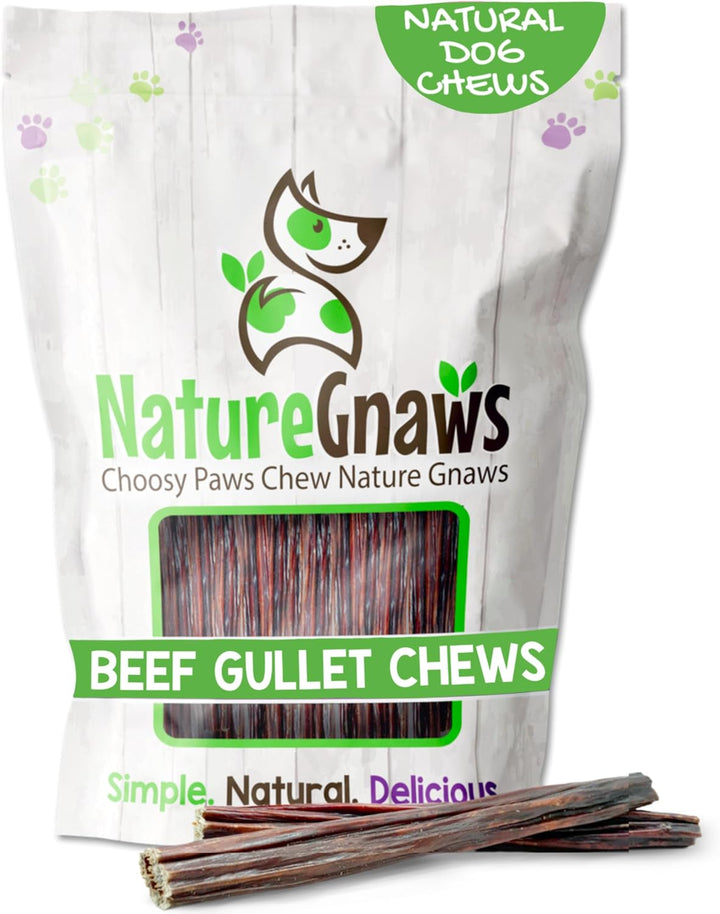 Bully Sticks for Dogs 11-12" (8Oz) - Mixed Thickness - Long Lasting for Aggressive Chewers and Large Dogs - Natural Beef Dog Chew Bones