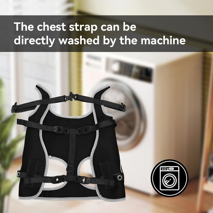 Dog Wheelchair for Back Legs,Adjustable Lightweight Aluminum Profile Pet Wheel Chair Has Added Hand-Carrying Assistance and Reflective Functions for Small Dogs and Cats