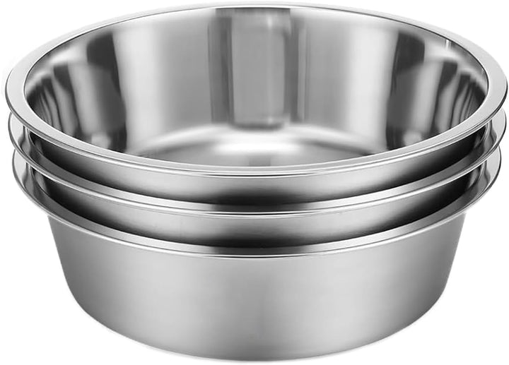 Upgraded Elevated Cat Bowls with Food Mat,15°Tilted Stand anti Vomiting Raised Cat Dishes for Food and Water,2 Stainless Steel Bowls for Cats and Puppy