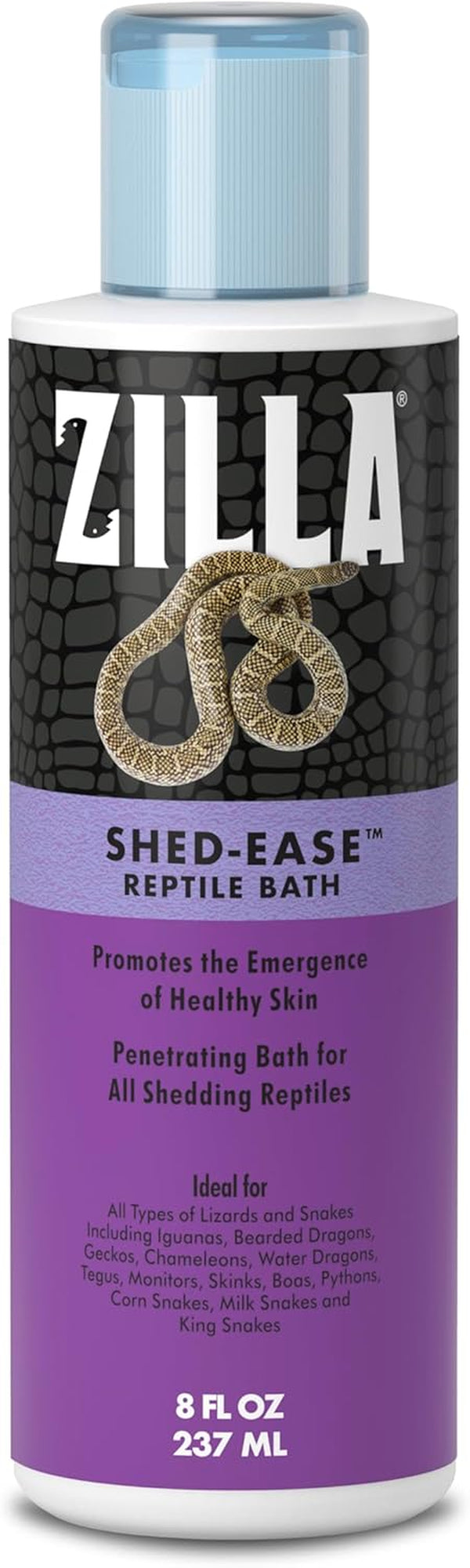 Shed-Ease Reptile Bath, Shedding Support and Penetrating Bath for All Lizards and Snakes