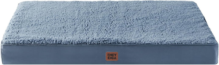 Orthopedic XL Dog Beds for Extra Large Dogs with Removable Washable Cover for Crate, Grey, 41X27