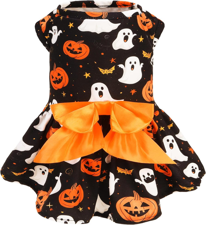 Classic Plaid Dog Dress Cute Puppy Clothes Outfit Medium