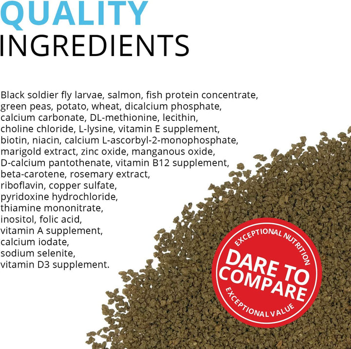 Bug Bites Tropical Fish Food, Small Granules for Small to Medium Sized Fish, 1.6 Oz., A6577