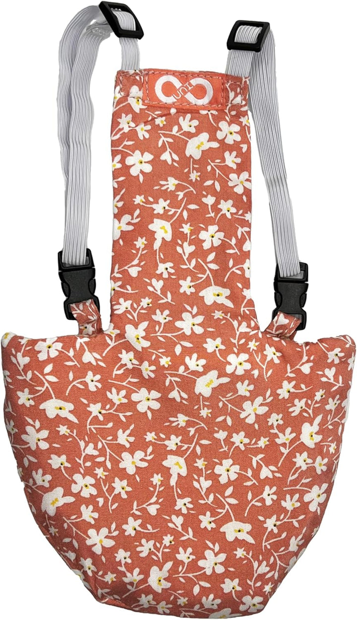 Chicken Diapers for Indoor Chickens, Hens, Roosters, Diapers for Ducks, Ducklings - Reusable, Adjustable by  (Pink Floral, Chicken Large, 1, Count)