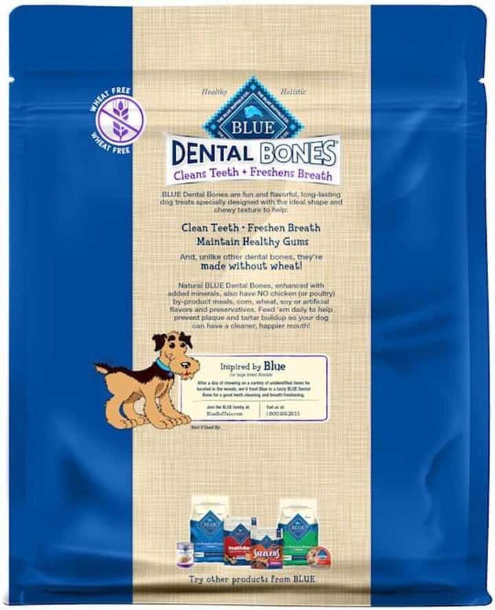 Dental Bones Large Natural Dental Chew Dog Treats Bag Jumbo Pack