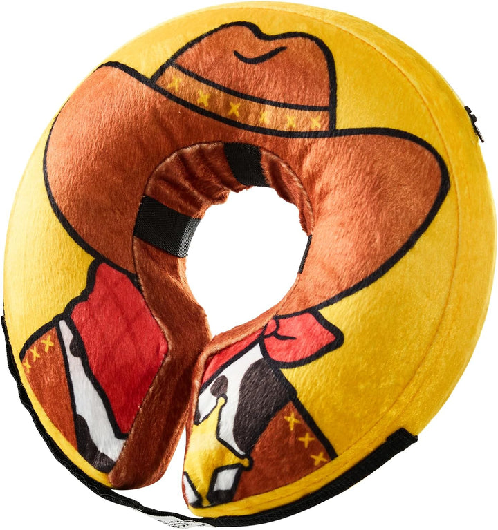 Inflatable Dog Cone Collar Alternative, Soft Dog Cone for Small Medium Large Dogs and Cats, Neck Recovery Ecollar Donut Collar after Surgery (Large, Blue)