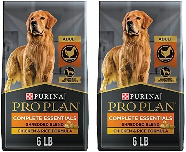 Complete Essentials Shredded Blend Chicken and Rice Dog Food Dry Formula with Probiotics for Dogs - 47 Lb. Bag