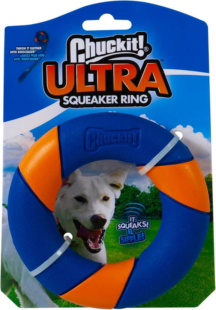 Ultraring Fetch and Chase Outdoor Dog Toy All Breeds