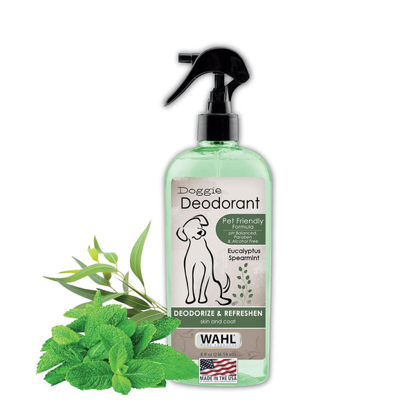 USA Deodorizing & Refreshing Pet Deodorant for Dogs - Eucalyptus & Spearmint Scent to Refresh the Skin and Coat - Model 820011A