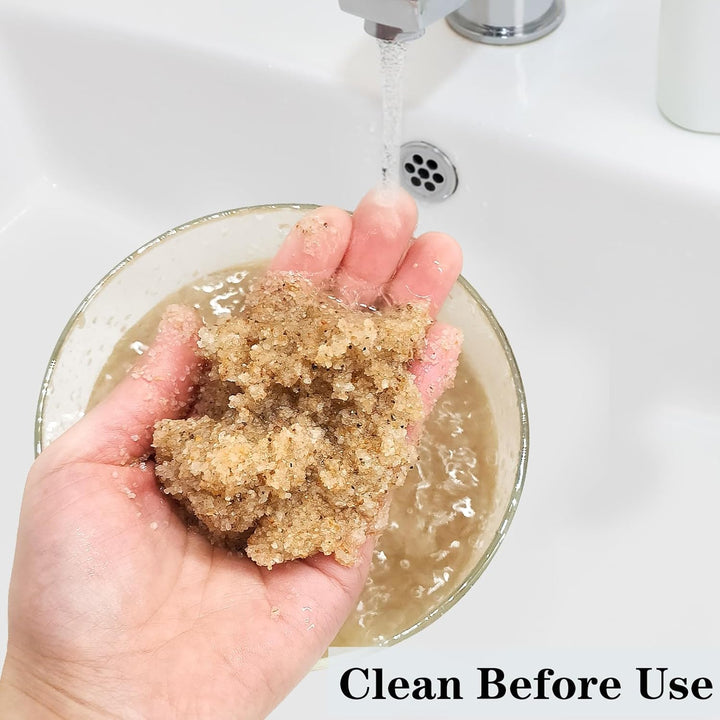 Aquarium Sand, 2Lbs Beige Fish Tank Sand, Aquarium Gravel Substrate for Aquascaping, Vivariums, Terrariums, Plants and Crafts