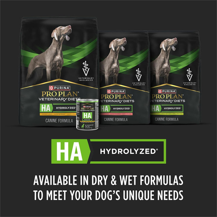 Purina HA Hydrolyzed Protein Dog Food Dry Chicken Flavor Formula - 25 Lb. Bag